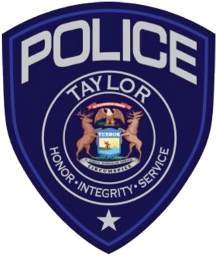 Taylor Police Department patch